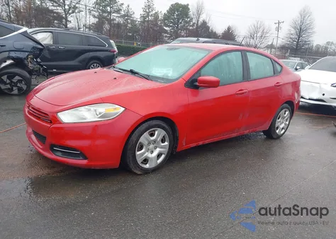 2014 Dodge Dart Se z USA, uszkodzony, nr VIN 1C3CDFAA3ED891272